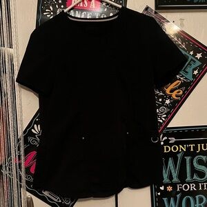 Classic Black scrub Top